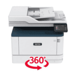 Dimostrazione virtuale della stampante multifunzione Xerox® B315 e vista a 360°.