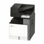 Stampante multifunzione CX833 vista laterale destra