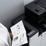 Stampante multifunzione CX833 ambiente di lavoro
