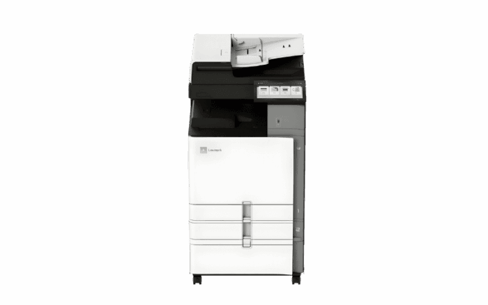 Stampante multifunzione MX953 vista frontale